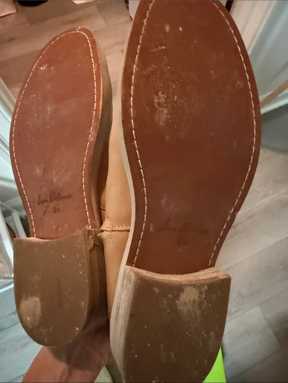 Sam Edelman Tall Tan Over-the-Knee Leather Boots